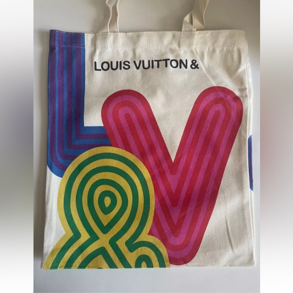 Novelty Louis Vuitton Canvas Tote Bag Limited Edition Shenzhen Exhibition…
